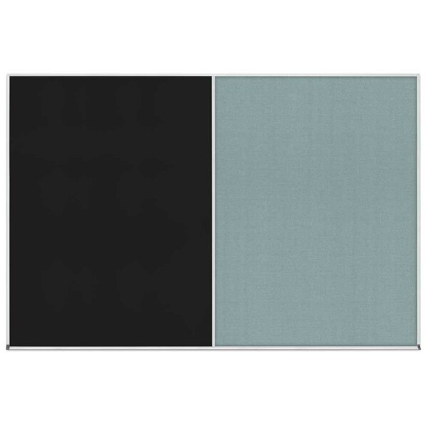 Enclosed Corkboard, 1 Door, 48"x36", 4" Fra